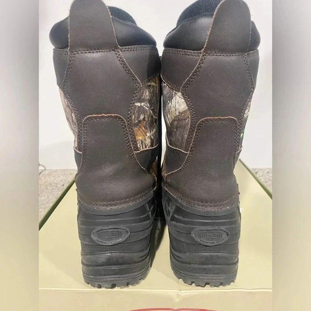 Lake N Trail Men's 3M Thinsulate Ultra Insulated Camo Boots Size 10